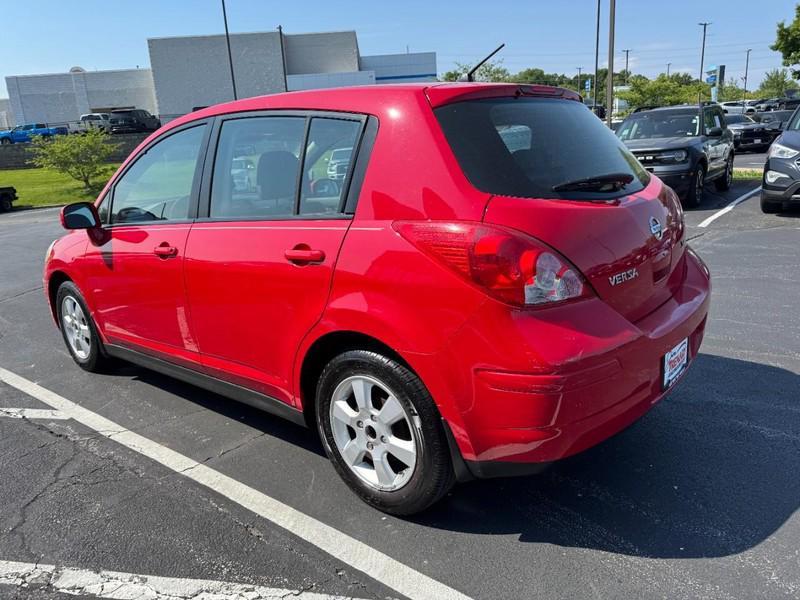 used 2009 Nissan Versa car, priced at $4,990