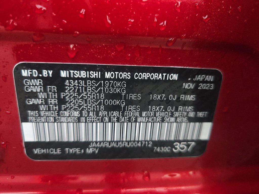 used 2024 Mitsubishi Outlander Sport car, priced at $18,044