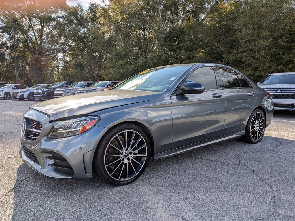used 2021 Mercedes-Benz C-Class car, priced at $26,555