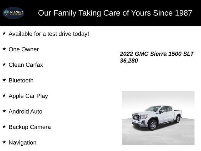 used 2022 GMC Sierra 1500 Limited car, priced at $41,883