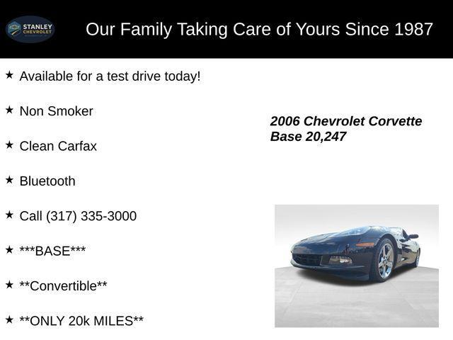 used 2006 Chevrolet Corvette car, priced at $31,339