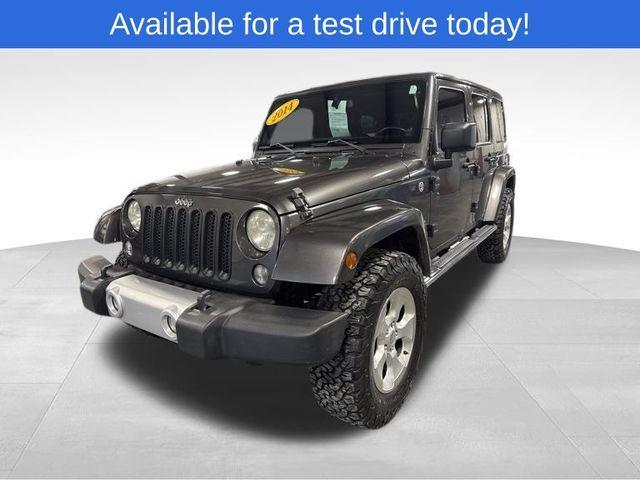 used 2014 Jeep Wrangler Unlimited car, priced at $18,981