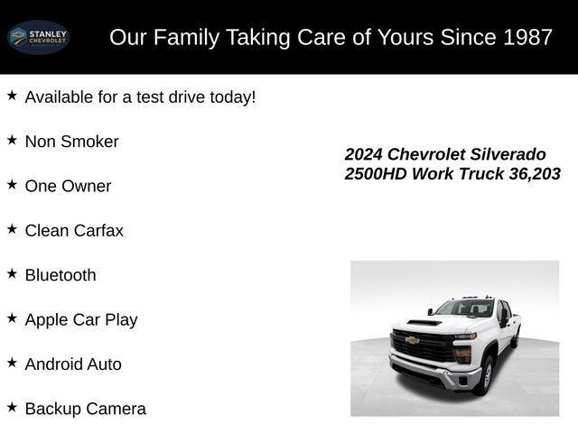 used 2024 Chevrolet Silverado 2500 car, priced at $43,857
