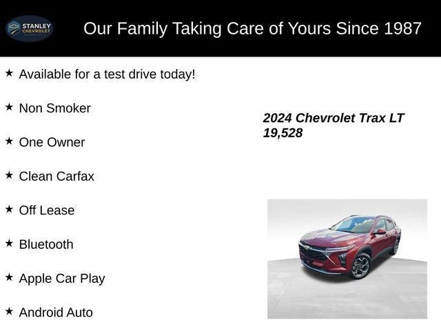 used 2024 Chevrolet Trax car, priced at $20,788