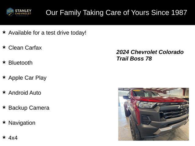used 2024 Chevrolet Colorado car, priced at $41,531
