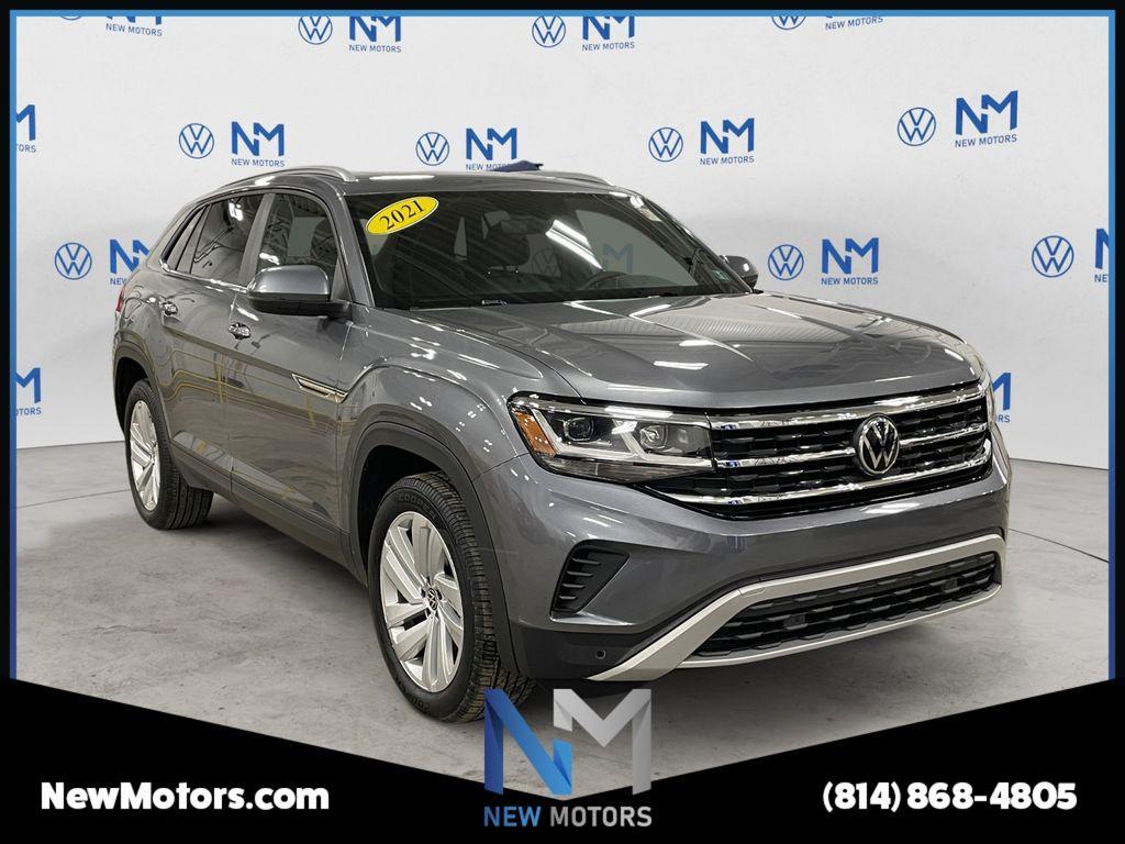 used 2021 Volkswagen Atlas Cross Sport car, priced at $21,355