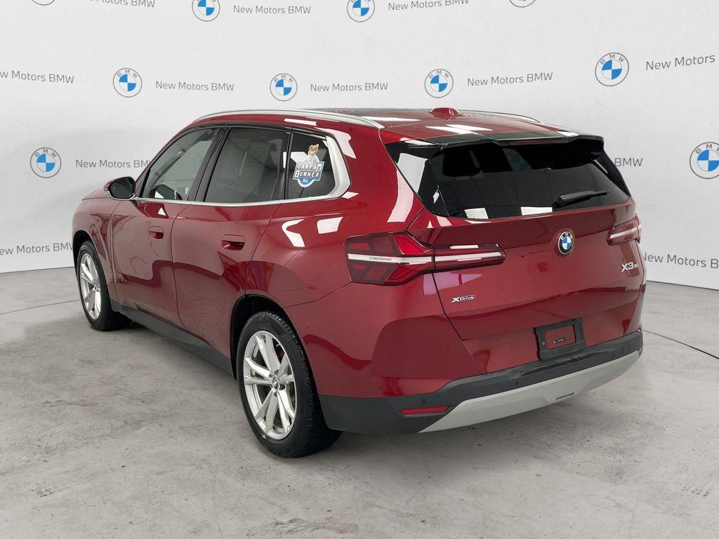 used 2025 BMW X3 car, priced at $47,634
