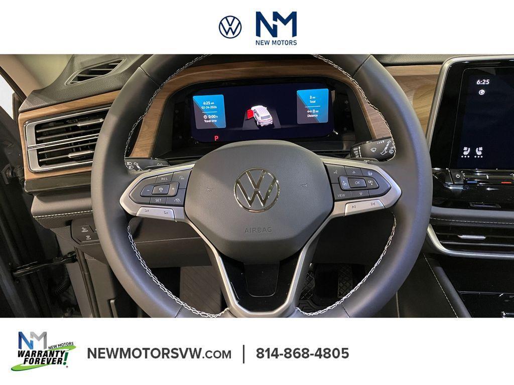 new 2026 Volkswagen Atlas car, priced at $44,800