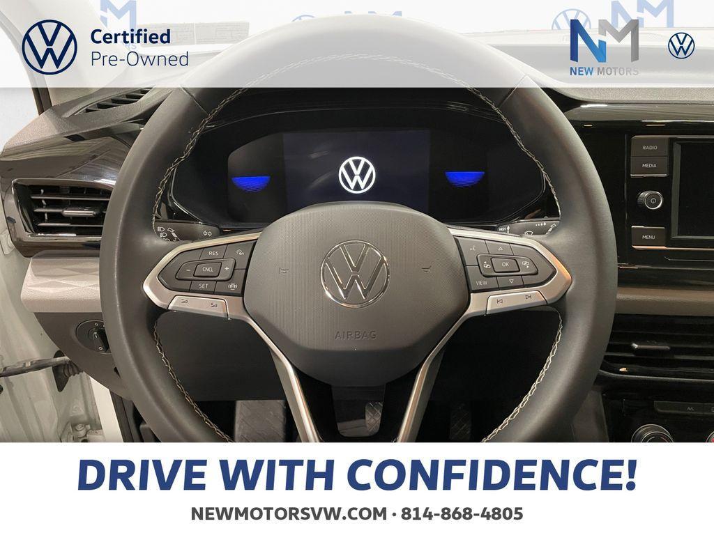 used 2023 Volkswagen Taos car, priced at $19,954