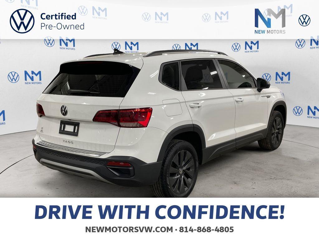 used 2023 Volkswagen Taos car, priced at $19,954