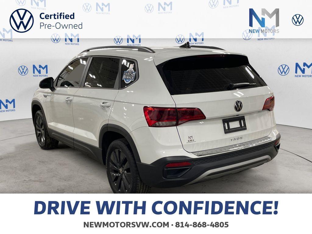 used 2023 Volkswagen Taos car, priced at $19,954