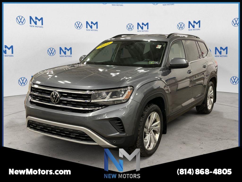 used 2021 Volkswagen Atlas car, priced at $24,910