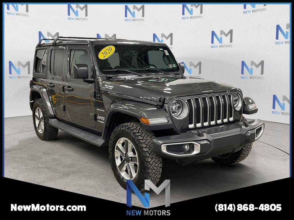used 2020 Jeep Wrangler Unlimited car, priced at $25,992