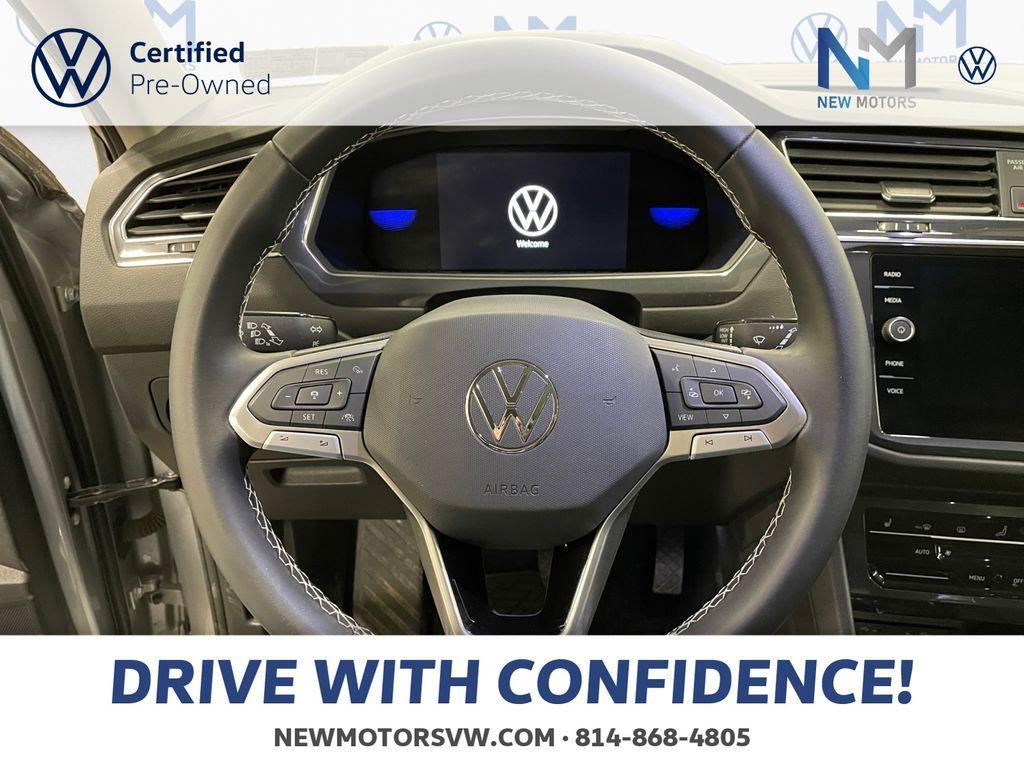 used 2023 Volkswagen Tiguan car, priced at $25,394