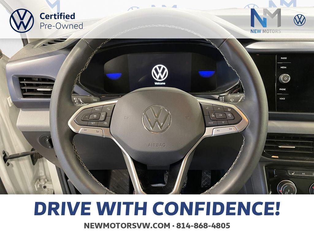 used 2023 Volkswagen Taos car, priced at $23,996