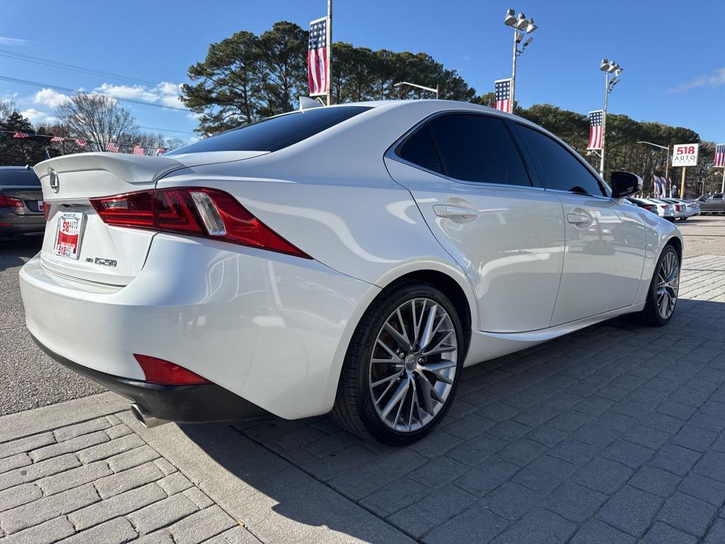 used 2015 Lexus IS 250 car, priced at $16,500