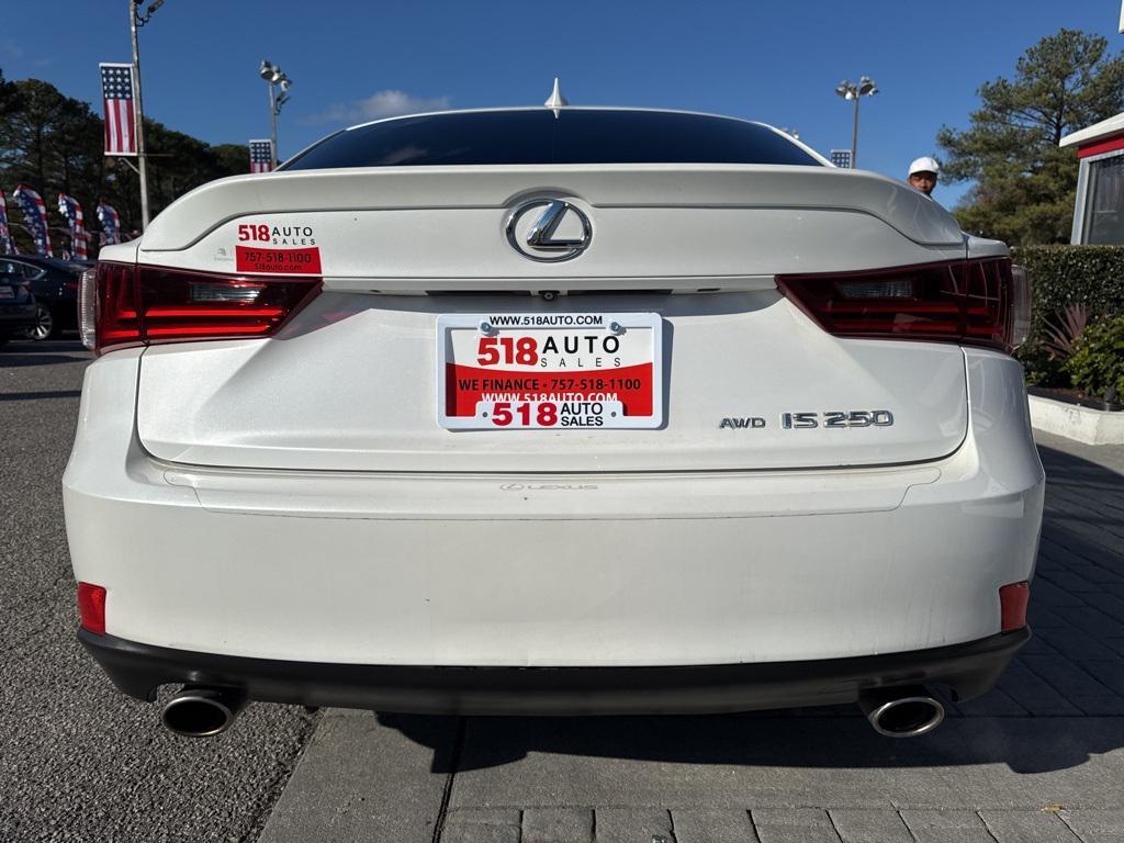 used 2015 Lexus IS 250 car, priced at $16,500