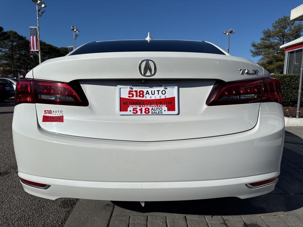 used 2015 Acura TLX car, priced at $13,999