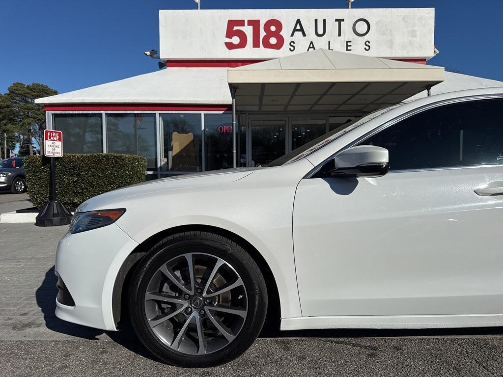 used 2015 Acura TLX car, priced at $13,999