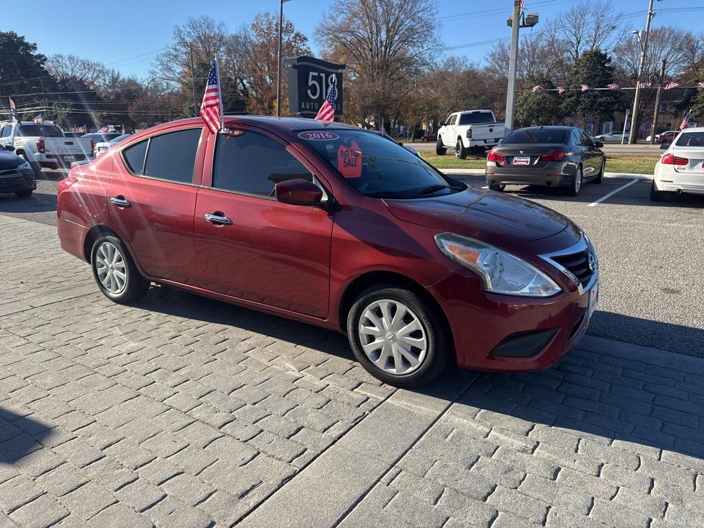 used 2016 Nissan Versa car, priced at $4,999