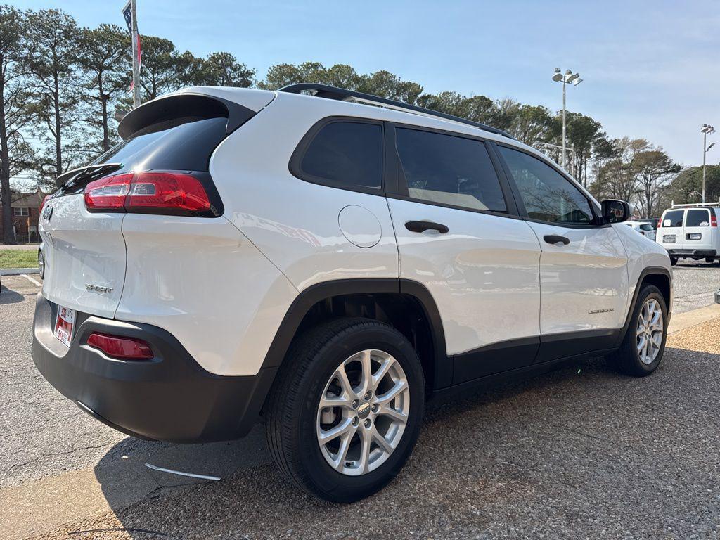 used 2017 Jeep Cherokee car, priced at $9,500