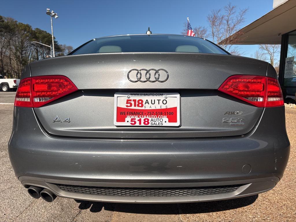used 2012 Audi A4 car, priced at $7,999