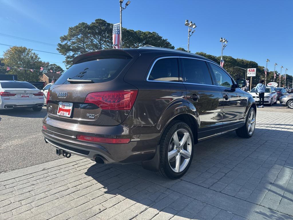 used 2015 Audi Q7 car, priced at $12,500