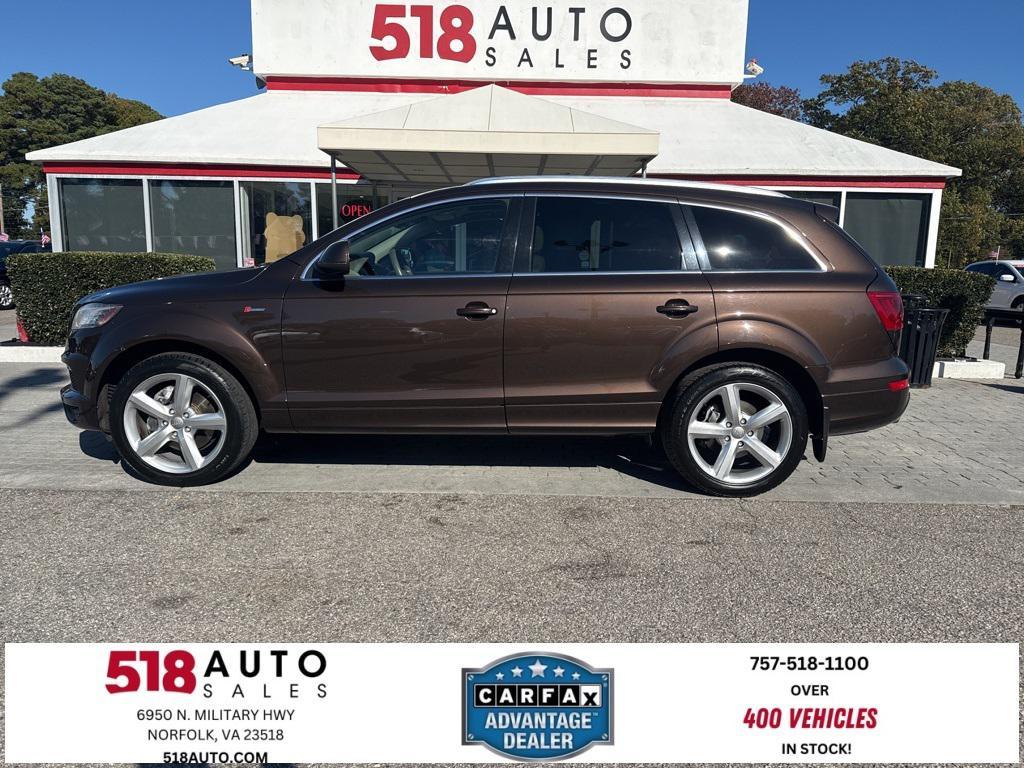 used 2015 Audi Q7 car, priced at $12,500