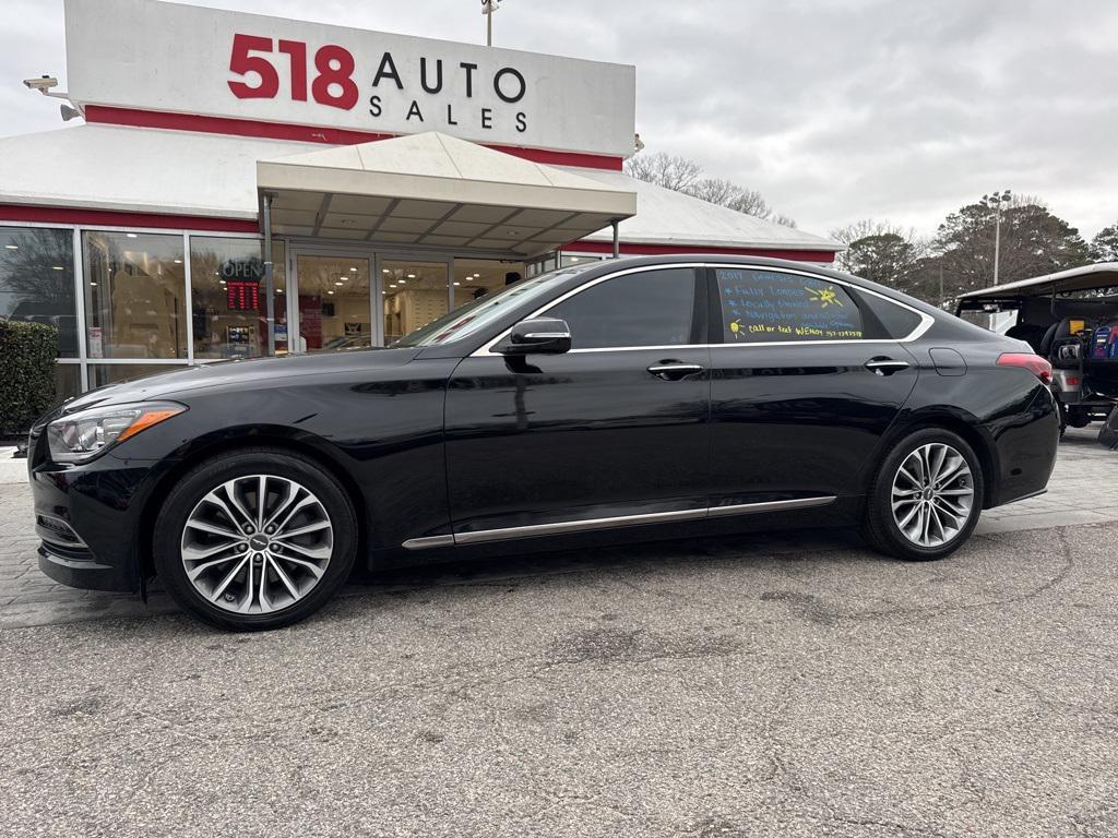 used 2017 Genesis G80 car, priced at $13,377