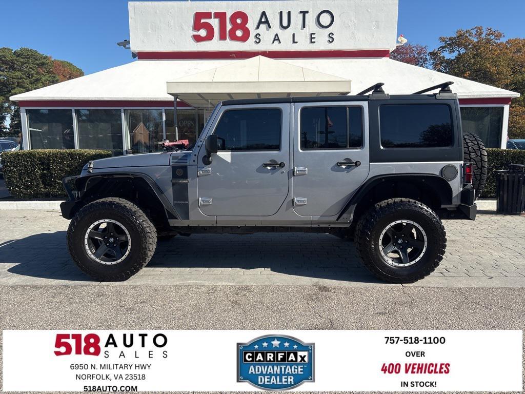 used 2016 Jeep Wrangler Unlimited car, priced at $16,500