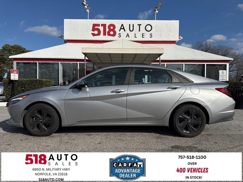 used 2021 Hyundai Elantra car, priced at $15,999