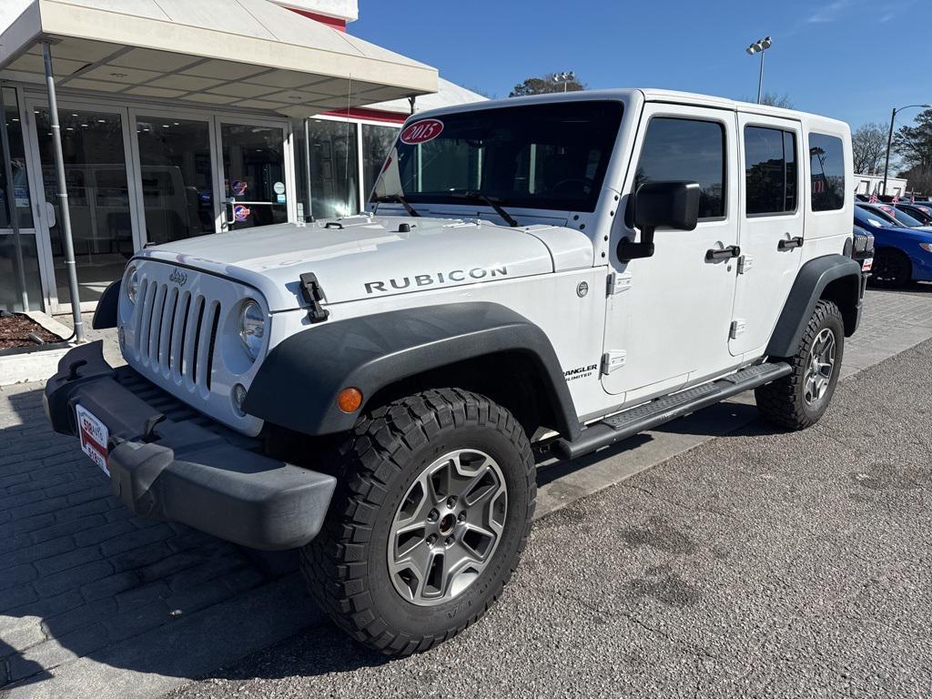 used 2015 Jeep Wrangler Unlimited car, priced at $15,999