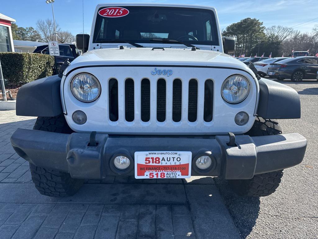 used 2015 Jeep Wrangler Unlimited car, priced at $15,999