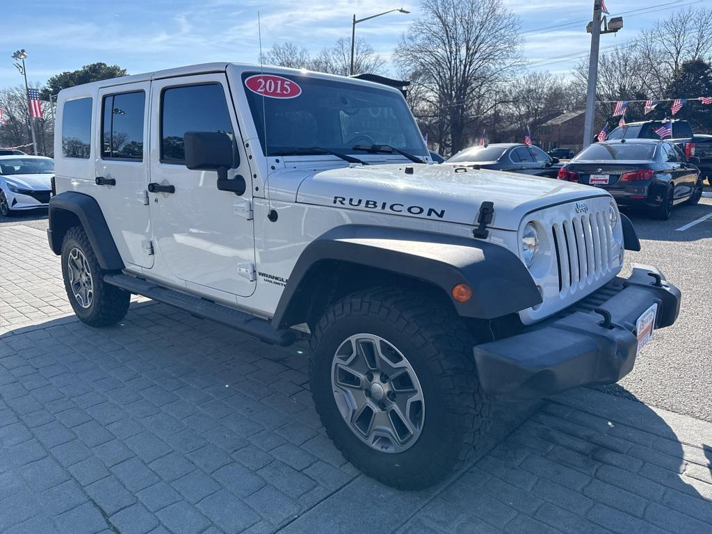 used 2015 Jeep Wrangler Unlimited car, priced at $15,999