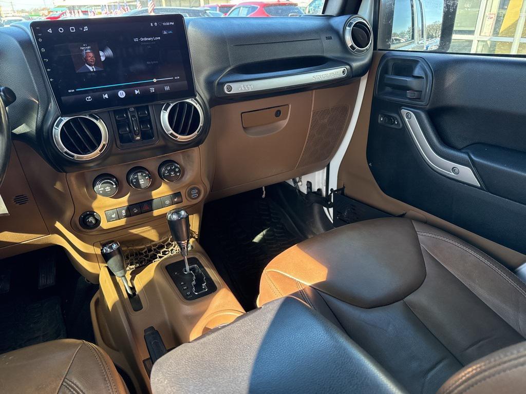 used 2015 Jeep Wrangler Unlimited car, priced at $15,999