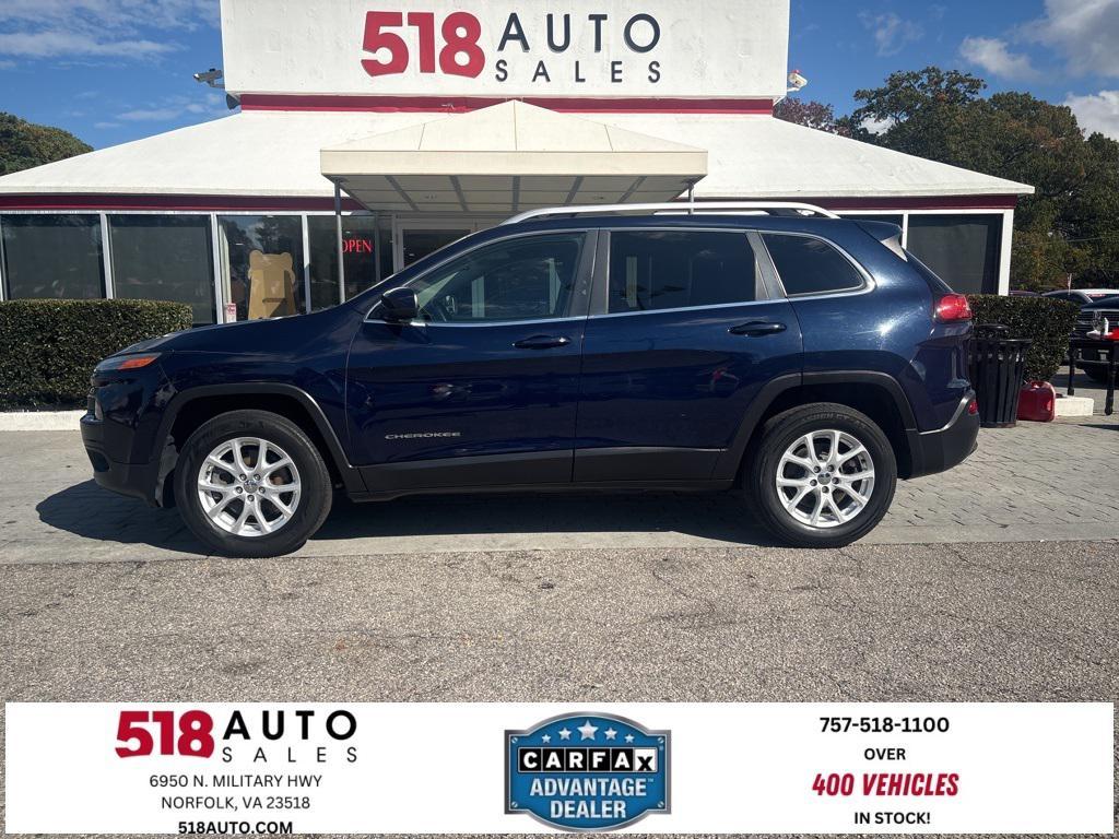 used 2015 Jeep Cherokee car, priced at $6,500