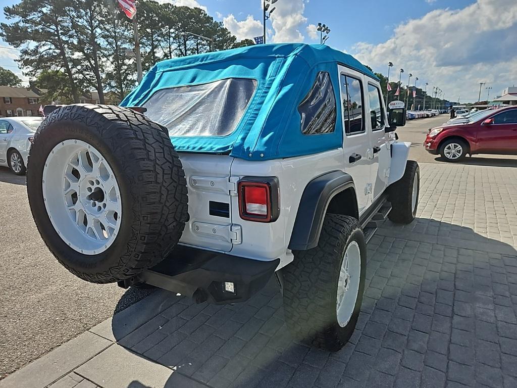 used 2018 Jeep Wrangler Unlimited car, priced at $16,500