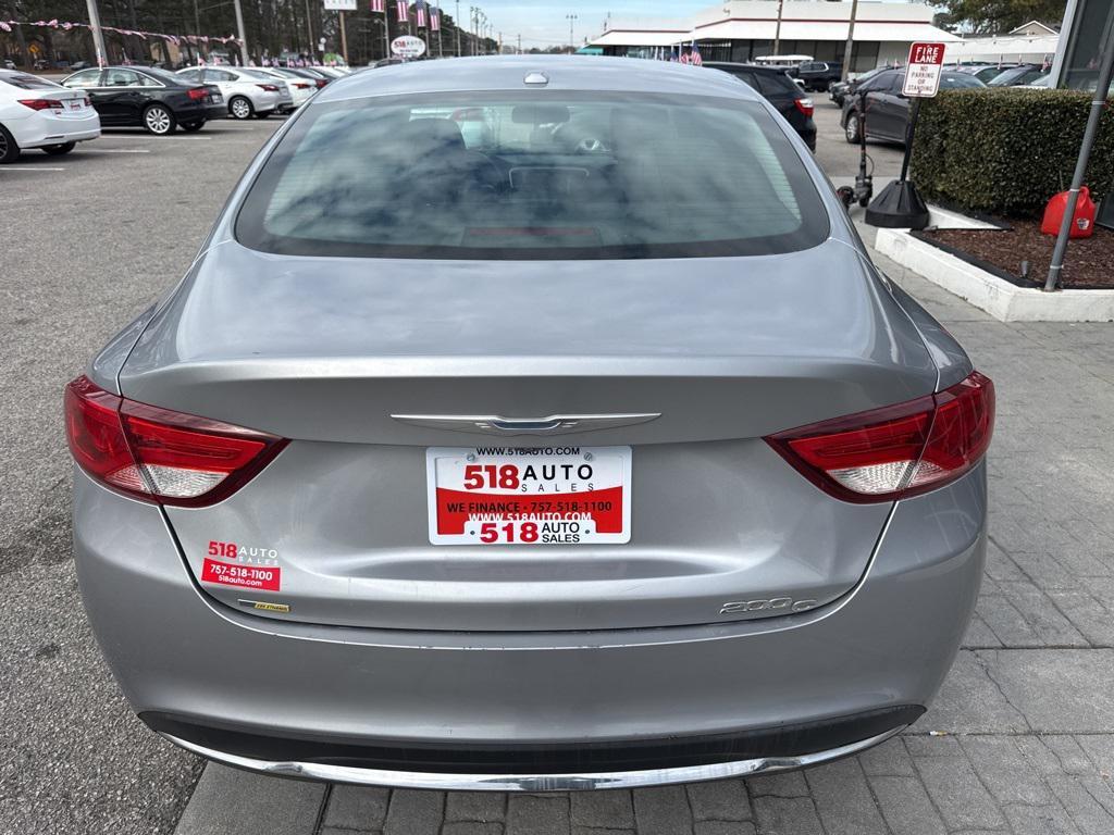 used 2015 Chrysler 200 car, priced at $5,500