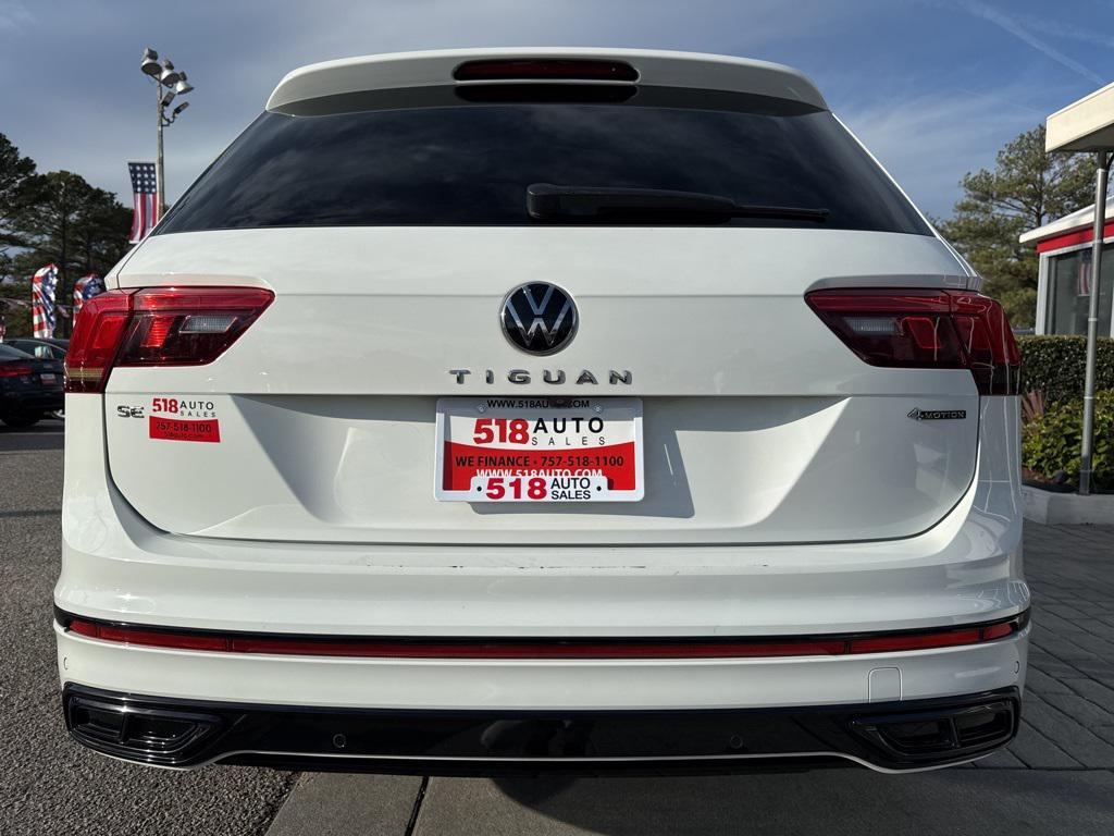 used 2022 Volkswagen Tiguan car