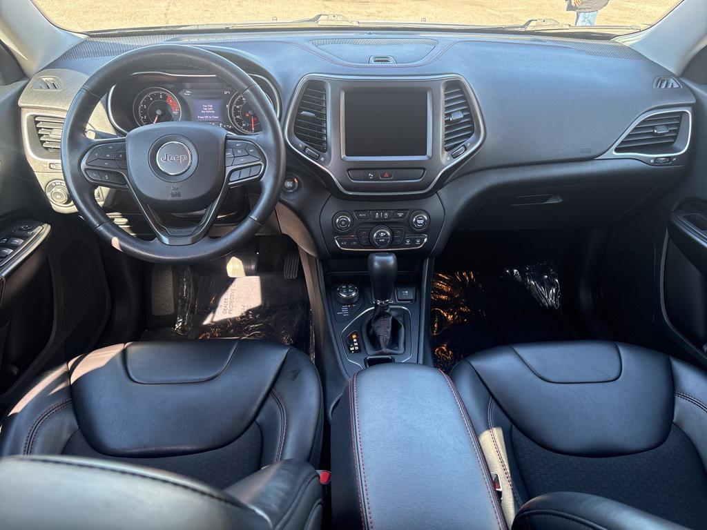 used 2019 Jeep Cherokee car, priced at $17,500