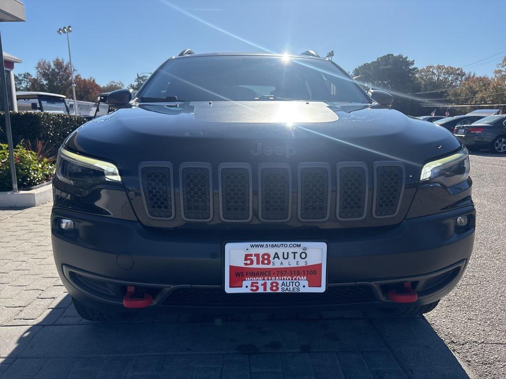 used 2019 Jeep Cherokee car, priced at $17,500
