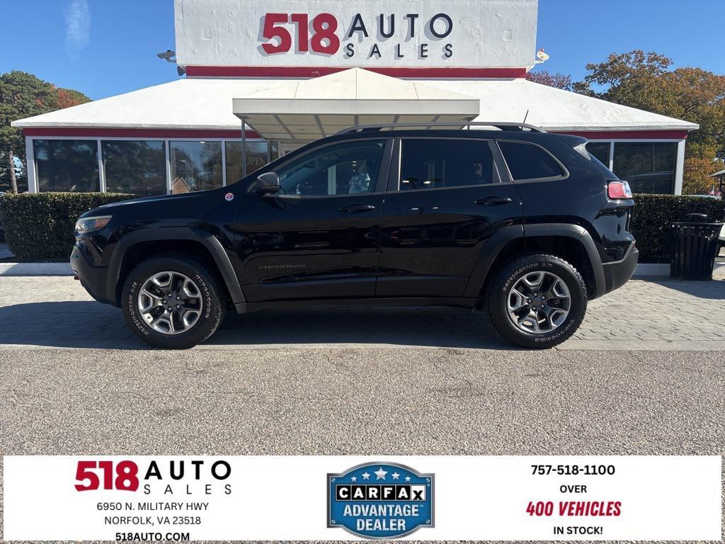 used 2019 Jeep Cherokee car, priced at $17,500