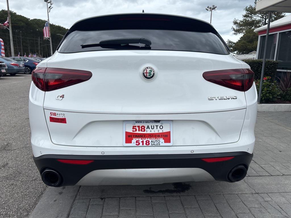 used 2018 Alfa Romeo Stelvio car, priced at $14,999