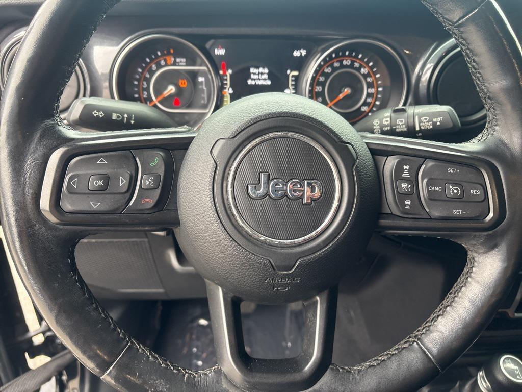 used 2021 Jeep Wrangler Unlimited car, priced at $19,500