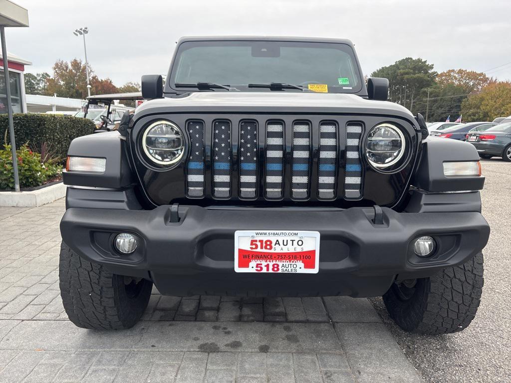 used 2021 Jeep Wrangler Unlimited car, priced at $19,500