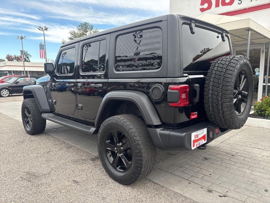used 2021 Jeep Wrangler Unlimited car, priced at $19,500