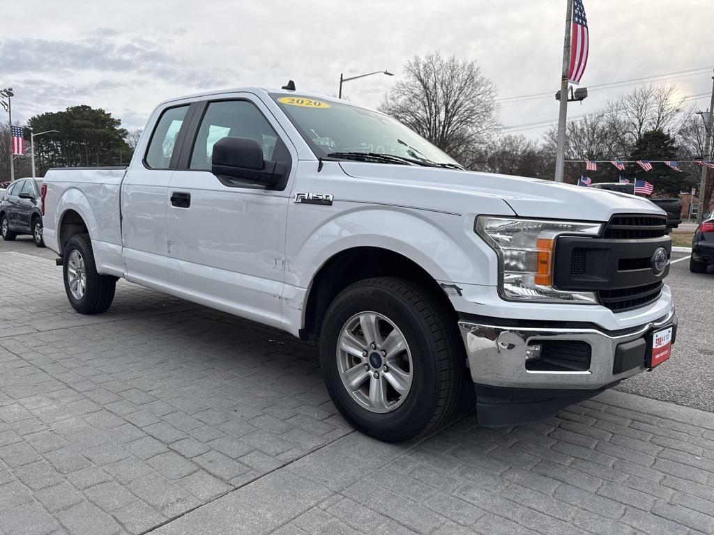 used 2020 Ford F-150 car, priced at $19,500