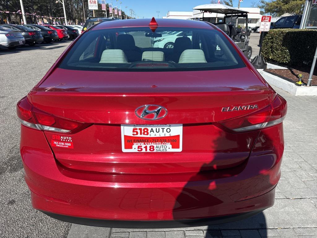 used 2018 Hyundai Elantra car, priced at $9,999