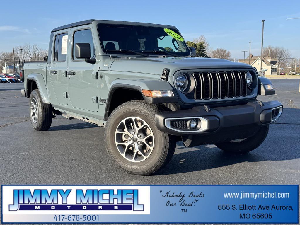 used 2024 Jeep Gladiator car, priced at $34,732