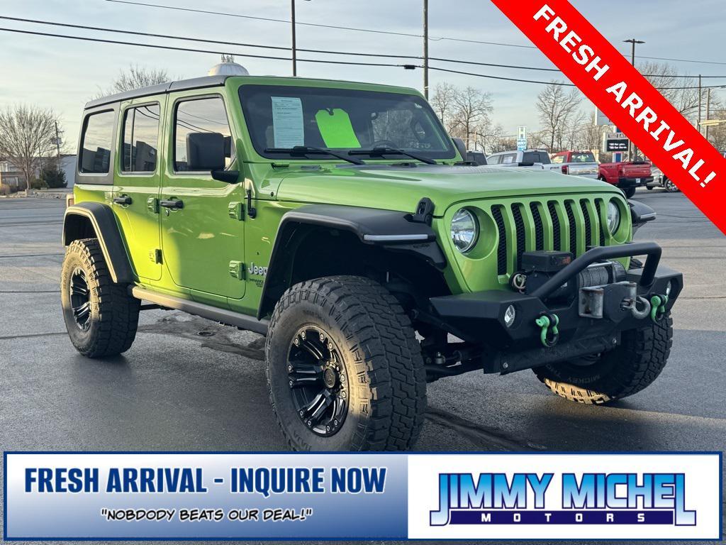 used 2018 Jeep Wrangler Unlimited car, priced at $23,480